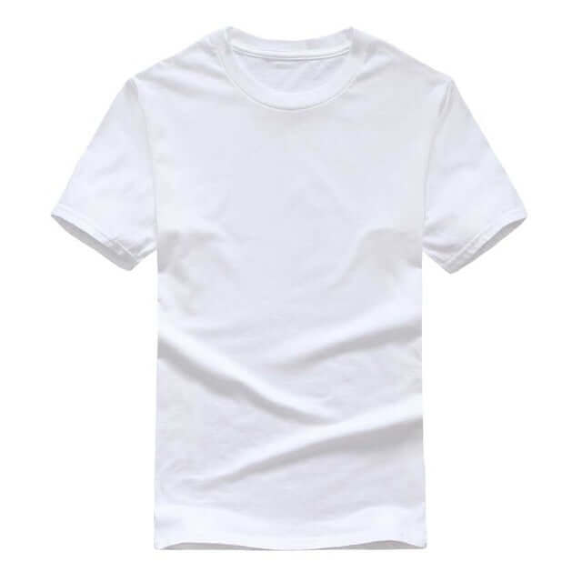 2018 New Solid color T Shirt Mens Black And White 100% cotton T-shirts Summer Skateboard Tee Boy Skate Tshirt Tops