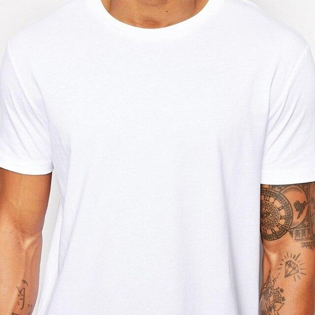 2019 Brand New Clothing Mens Black Long t shirt Men Tops Hip hop tee T-shirt Men Hiphop Short Sleeve Longline casual Tee shirts