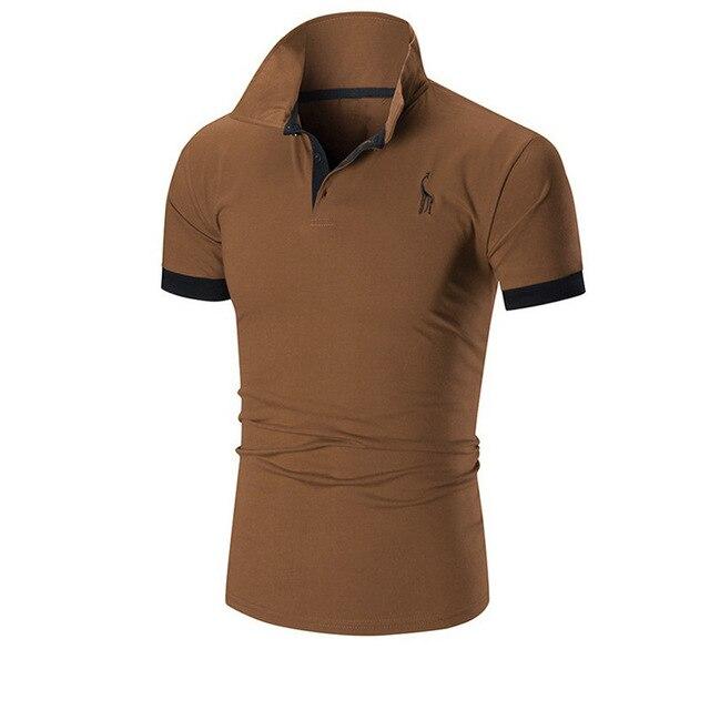 New 2018 Fashion Summer T Shirt Male Short Sleeved Male Frontal Fawn Light Printed Casual Tees Tops Brand T-Shirts Men Clothing - Huzhop04