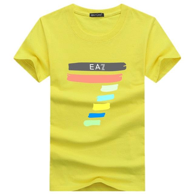 2019 New Men T shirt Summer Promotions fashion Hip - Hop Shirt Round collar short sleeve T-shirt fashion wholesale short sleeves - Huzhop04