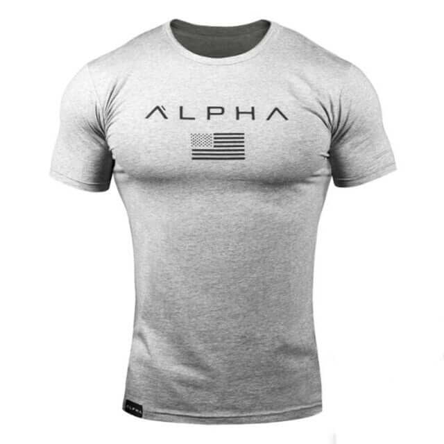2025 Mens Military Army T Shirt Men Star Loose Cotton T-shirt O - neck Alpha America Size Short Sleeve Tshirts - X72 - Huzhop04