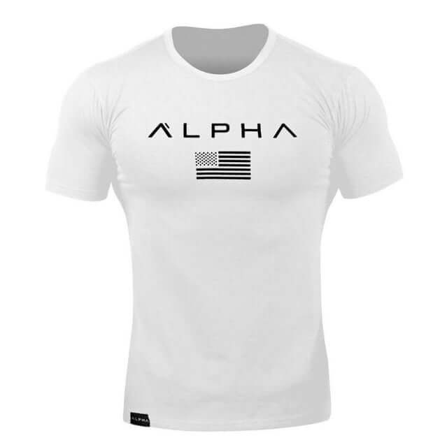 2025 Mens Military Army T Shirt Men Star Loose Cotton T-shirt O - neck Alpha America Size Short Sleeve Tshirts - X72 - Huzhop04