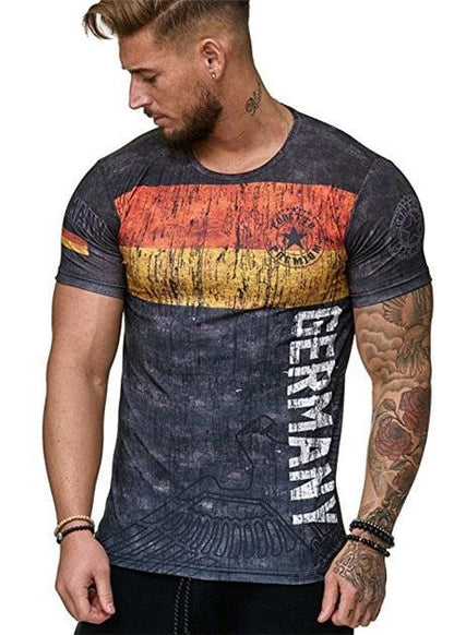 3D t shirt male/female casual top flag russia print fashion t-shirt short sleeve Summer white tops tees - Huzhop04