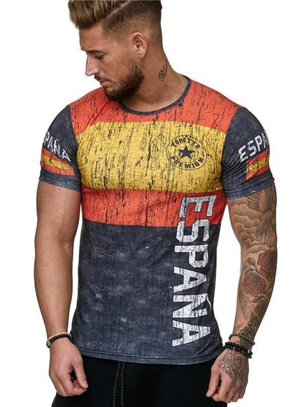 3D t shirt male/female casual top flag russia print fashion t-shirt short sleeve Summer white tops tees - Huzhop04