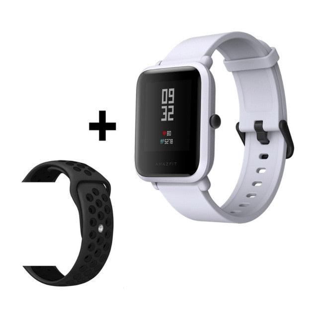 [Global] Xiaomi Amazfit bip 2 Smart Watch Men Women Huami Amzfit bip Lite SmartWatch Bluetooth Heart Rate 45 Days Standby GPS - Huzhop04