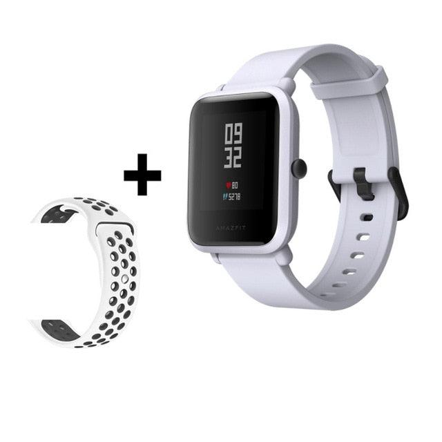 [Global] Xiaomi Amazfit bip 2 Smart Watch Men Women Huami Amzfit bip Lite SmartWatch Bluetooth Heart Rate 45 Days Standby GPS - Huzhop04