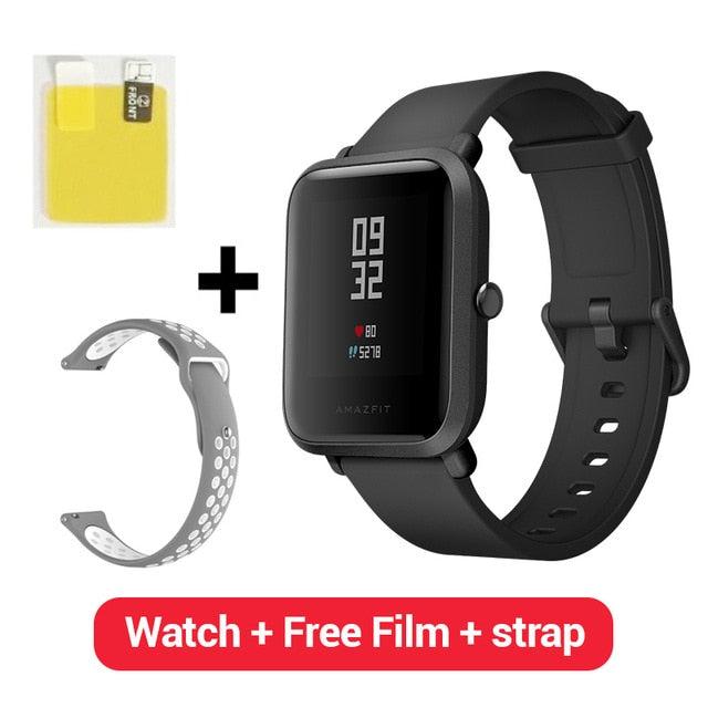 [Global] Xiaomi Amazfit bip 2 Smart Watch Men Women Huami Amzfit bip Lite SmartWatch Bluetooth Heart Rate 45 Days Standby GPS - Huzhop04