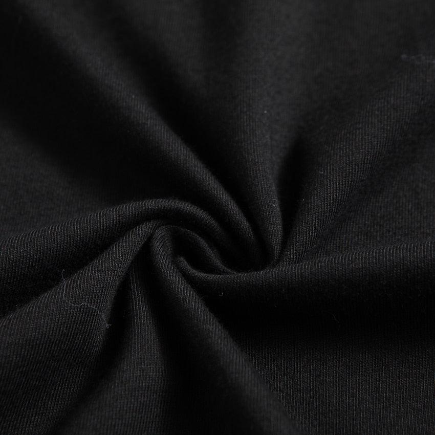 Men Casual T-Shirt Curve Hem Side With Zipper Short Sleeve Streetwear Men Long line Hip Pop Style Tops Fashion Men Extend Swag T - Huzhop04