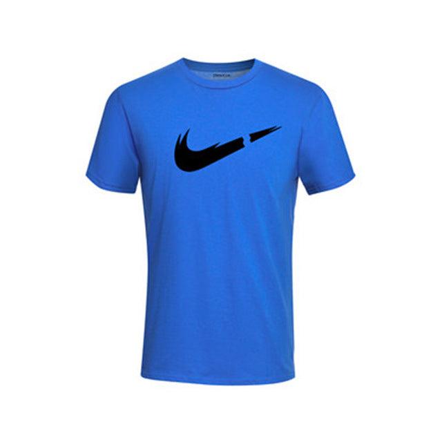 Men's t-shirt Plus Size 2019 New Brand Mens T-Shirts Summer cotton Short Sleeve T Shirts casual Tee Shirts Male Tshirt Homme - Huzhop04