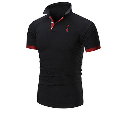 New 2018 Fashion Summer T Shirt Male Short Sleeved Male Frontal Fawn Light Printed Casual Tees Tops Brand T-Shirts Men Clothing - Huzhop04