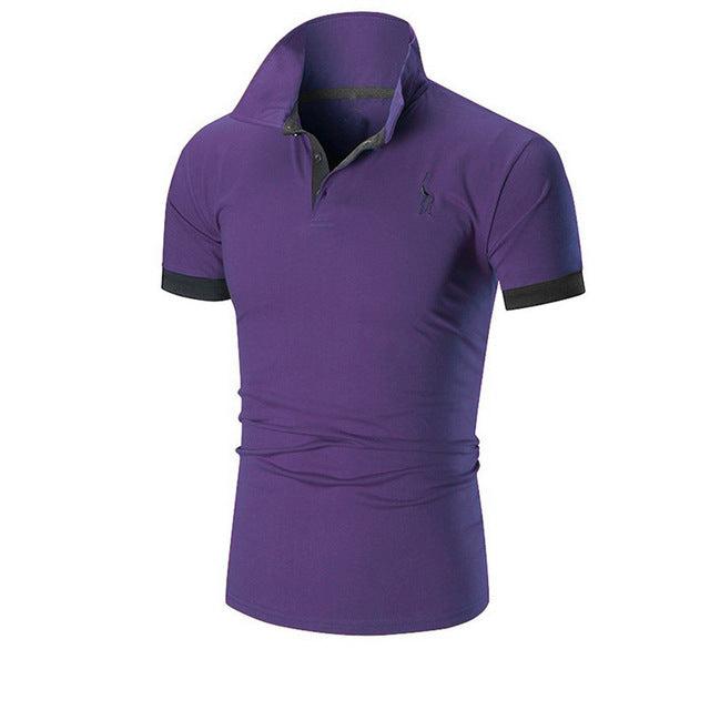 New 2018 Fashion Summer T Shirt Male Short Sleeved Male Frontal Fawn Light Printed Casual Tees Tops Brand T-Shirts Men Clothing - Huzhop04