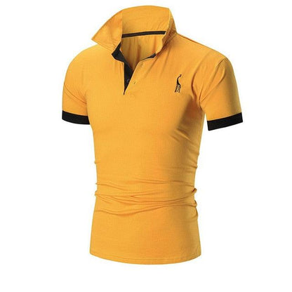 New 2018 Fashion Summer T Shirt Male Short Sleeved Male Frontal Fawn Light Printed Casual Tees Tops Brand T-Shirts Men Clothing - Huzhop04