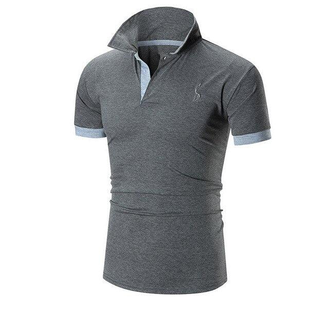 New 2018 Fashion Summer T Shirt Male Short Sleeved Male Frontal Fawn Light Printed Casual Tees Tops Brand T-Shirts Men Clothing - Huzhop04