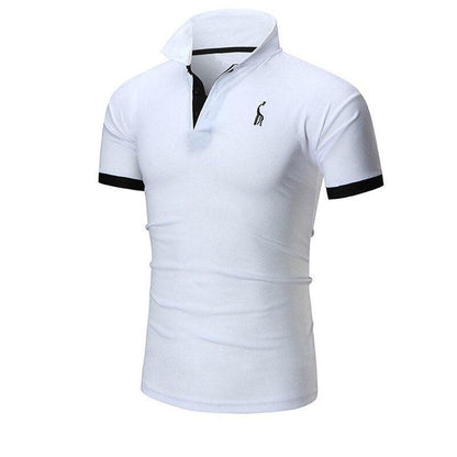 New 2018 Fashion Summer T Shirt Male Short Sleeved Male Frontal Fawn Light Printed Casual Tees Tops Brand T-Shirts Men Clothing - Huzhop04