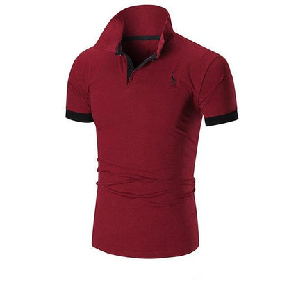 New 2018 Fashion Summer T Shirt Male Short Sleeved Male Frontal Fawn Light Printed Casual Tees Tops Brand T-Shirts Men Clothing - Huzhop04
