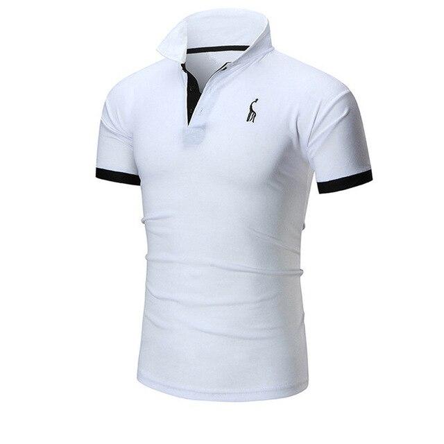 New 2018 Fashion Summer T Shirt Male Short Sleeved Male Frontal Fawn Light Printed Casual Tees Tops Brand T-Shirts Men Clothing - Huzhop04