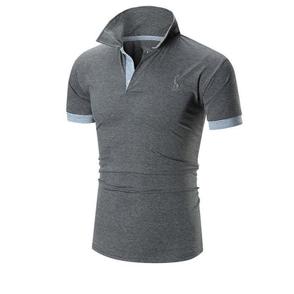 New 2018 Fashion Summer T Shirt Male Short Sleeved Male Frontal Fawn Light Printed Casual Tees Tops Brand T-Shirts Men Clothing - Huzhop04