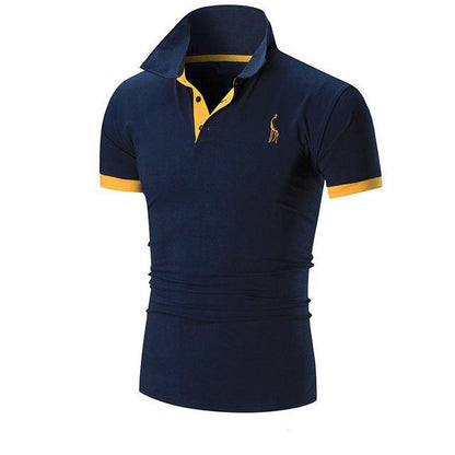 New 2018 Fashion Summer T Shirt Male Short Sleeved Male Frontal Fawn Light Printed Casual Tees Tops Brand T-Shirts Men Clothing - Huzhop04