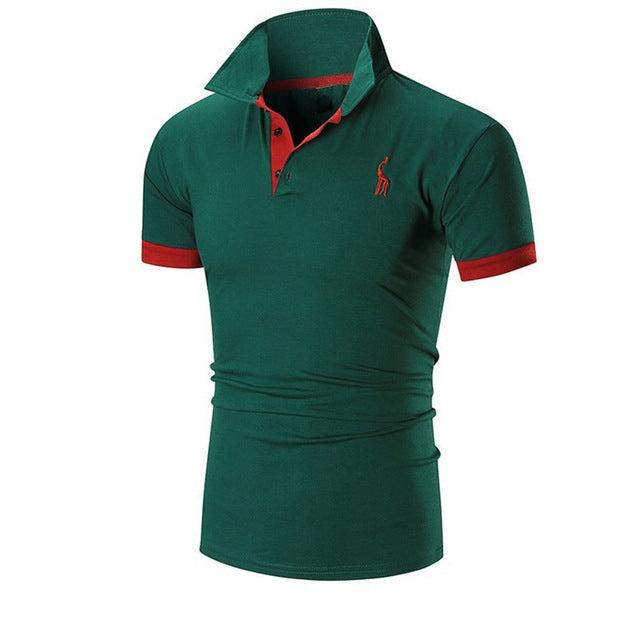 New 2018 Fashion Summer T Shirt Male Short Sleeved Male Frontal Fawn Light Printed Casual Tees Tops Brand T-Shirts Men Clothing - Huzhop04