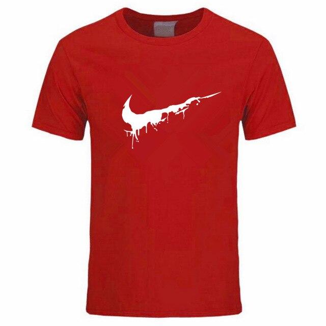 Newest 2019 Summer Men T-shirt Fashion Brand Logo Print Cotton T shirt Men Trend Casual Short sleeve Tshirt Tops tee - Huzhop04