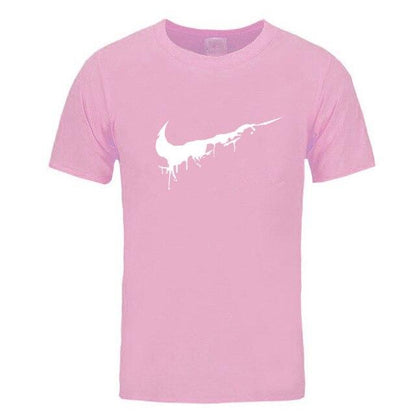 Newest 2019 Summer Men T-shirt Fashion Brand Logo Print Cotton T shirt Men Trend Casual Short sleeve Tshirt Tops tee - Huzhop04