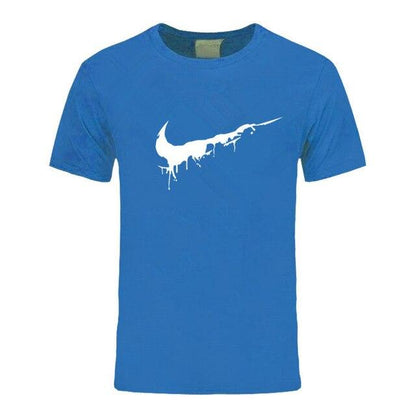 Newest 2019 Summer Men T-shirt Fashion Brand Logo Print Cotton T shirt Men Trend Casual Short sleeve Tshirt Tops tee - Huzhop04
