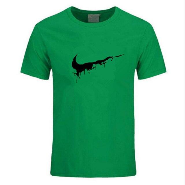 Newest 2019 Summer Men T-shirt Fashion Brand Logo Print Cotton T shirt Men Trend Casual Short sleeve Tshirt Tops tee - Huzhop04