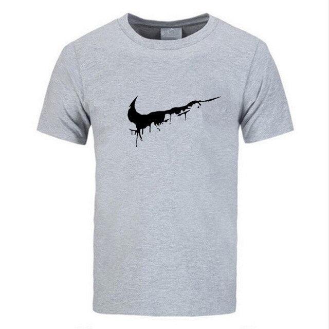 Newest 2019 Summer Men T-shirt Fashion Brand Logo Print Cotton T shirt Men Trend Casual Short sleeve Tshirt Tops tee - Huzhop04