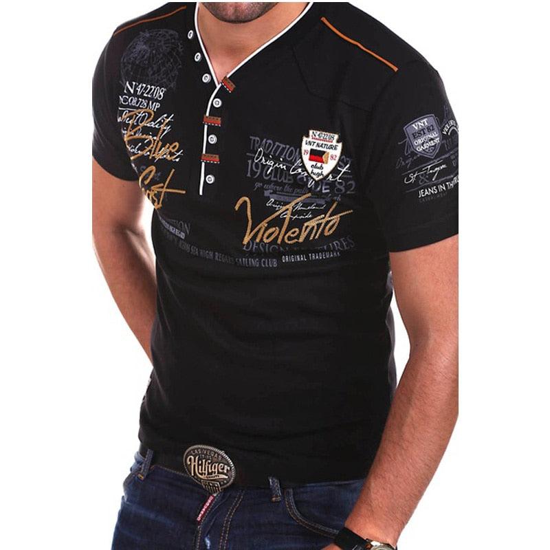 Zogaa Men Fashions T Shirt short sleeve solid color Personality Cultivating casual T Shirts 2018 new summer cottton Men T shirt - Huzhop04